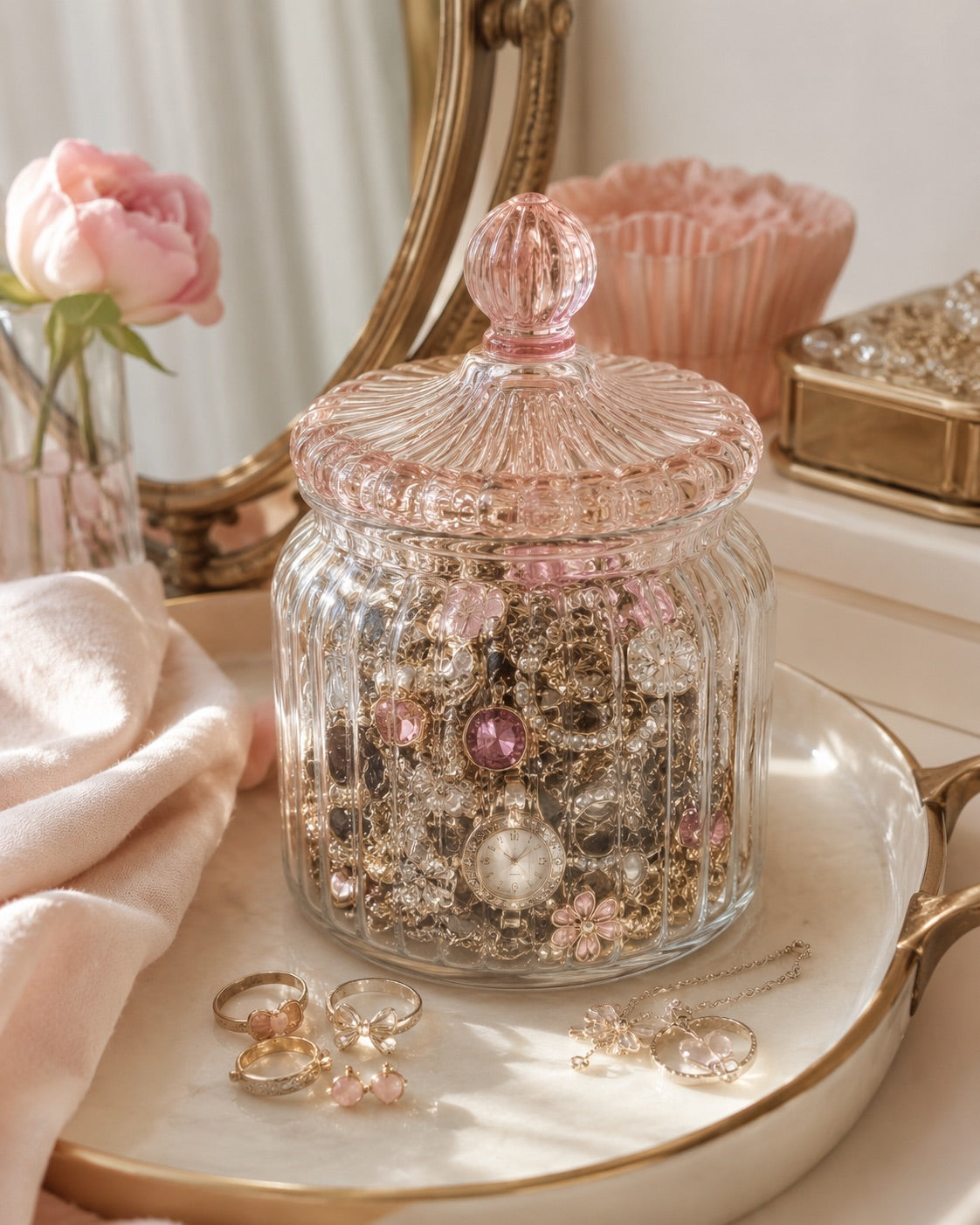 Sadie Charms mystery jewelry jar