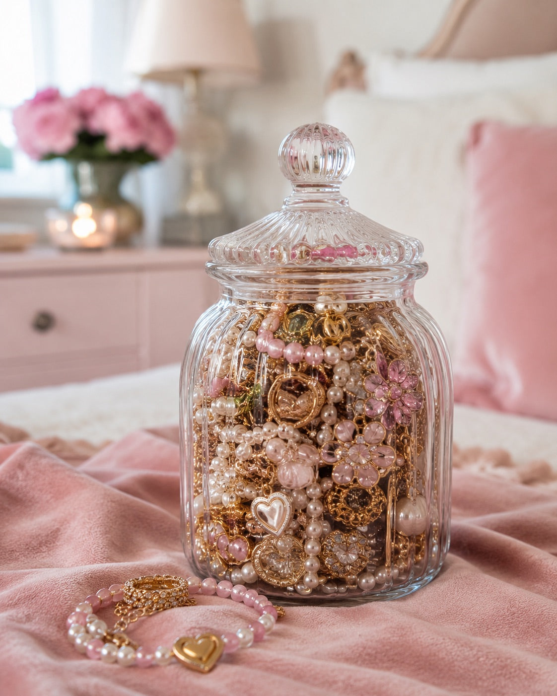 Sadie Charms mystery jewelry jar
