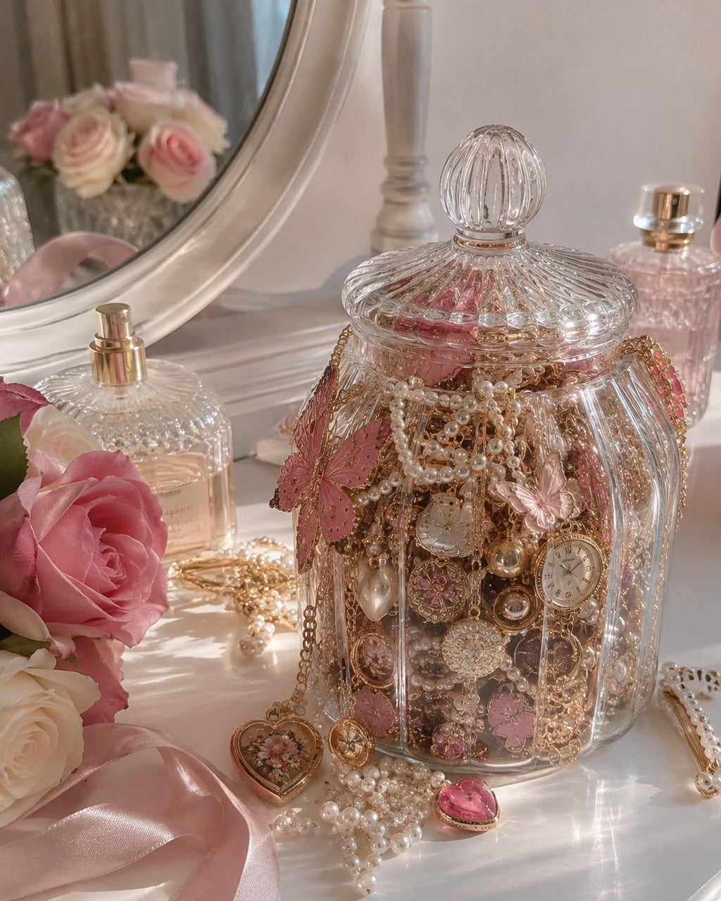 Sadie Charms mystery jewelry jar