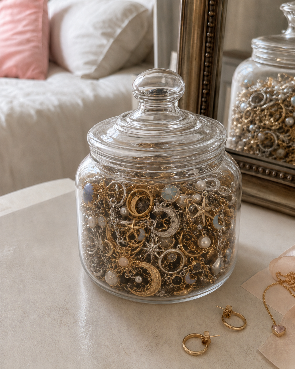 Sadie Charms mystery jewelry jar