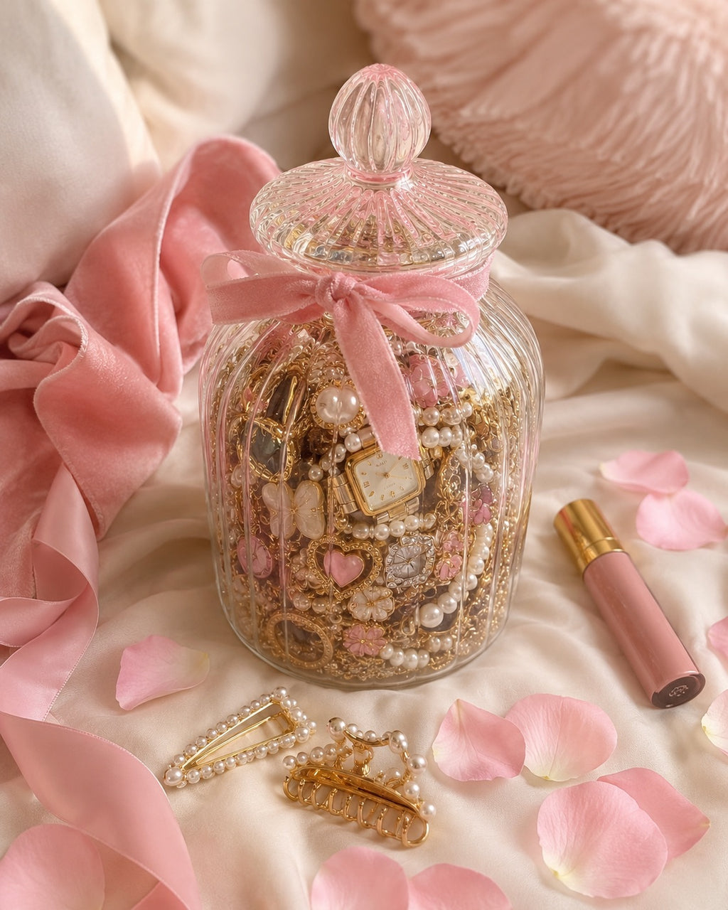Sadie Charms mystery jewelry jar
