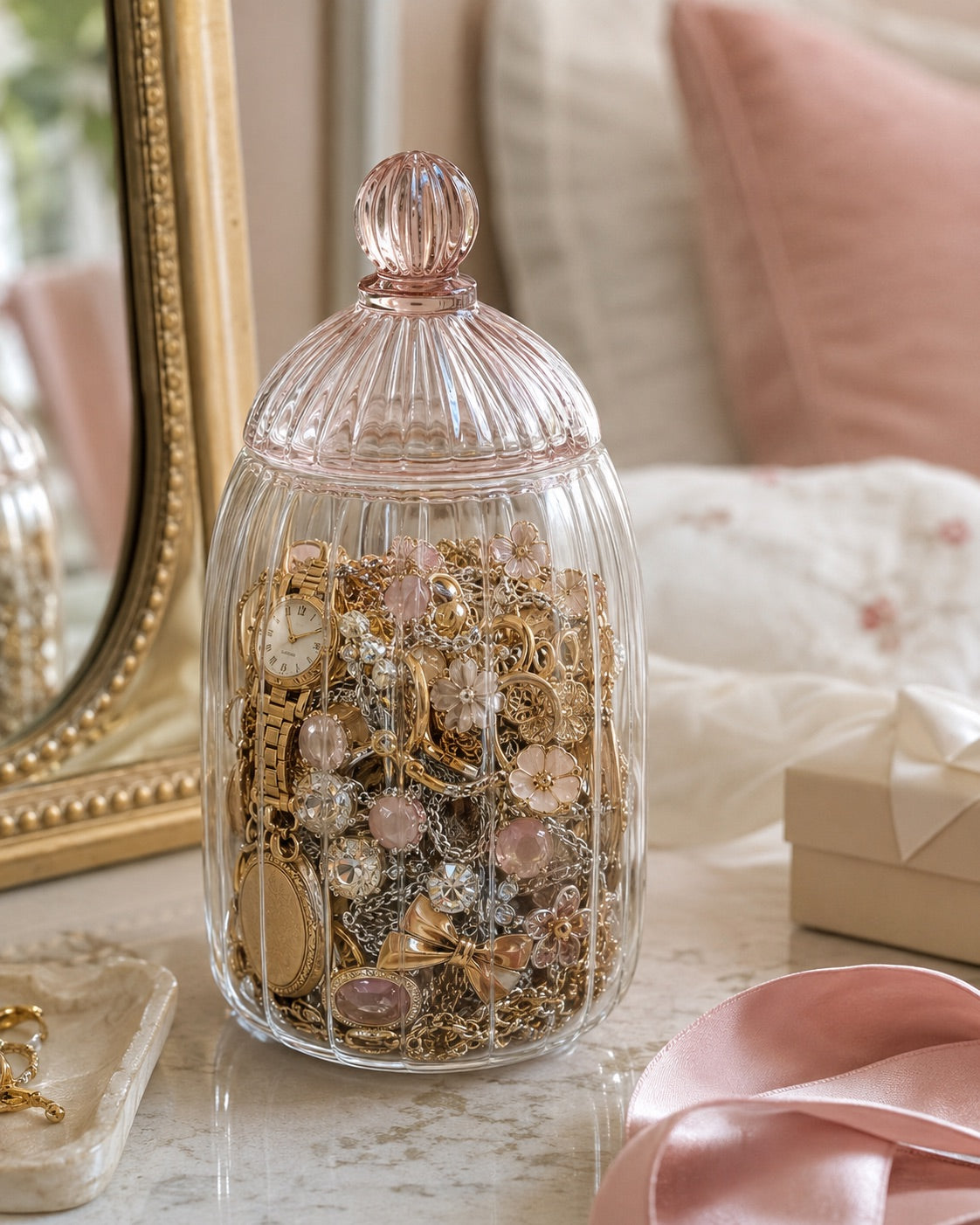 Sadie Charms mystery jewelry jar