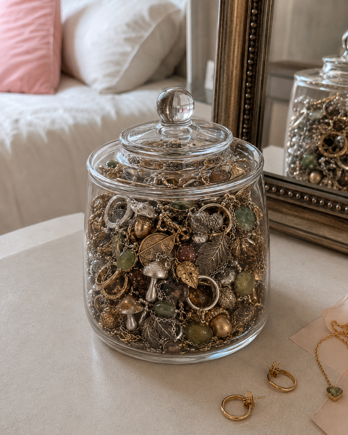 Sadie Charms mystery jewelry jar