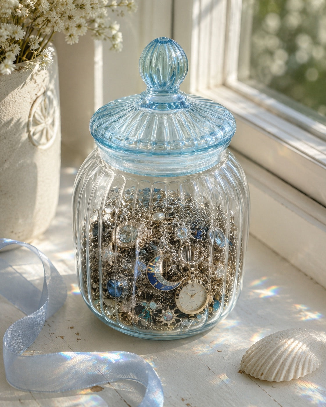 Sadie Charms mystery jewelry jar