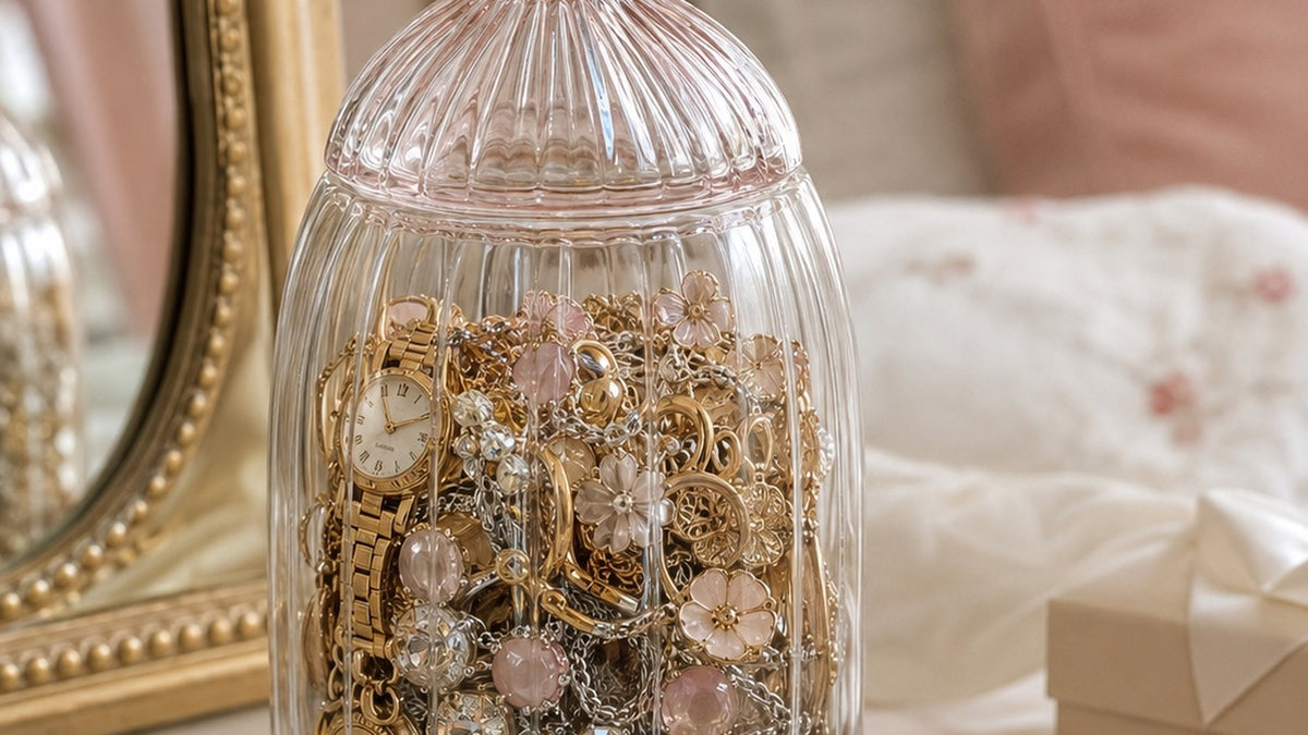 Sadie Charms mystery jewelry jar